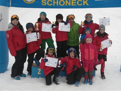 Skiclub Schöneck Team Altersklassen U 8 - U 12 beim Technisat Pokal, Schöneck